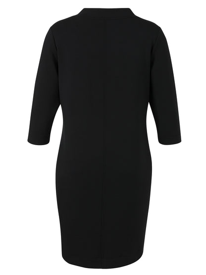 Via Appia Black Dress