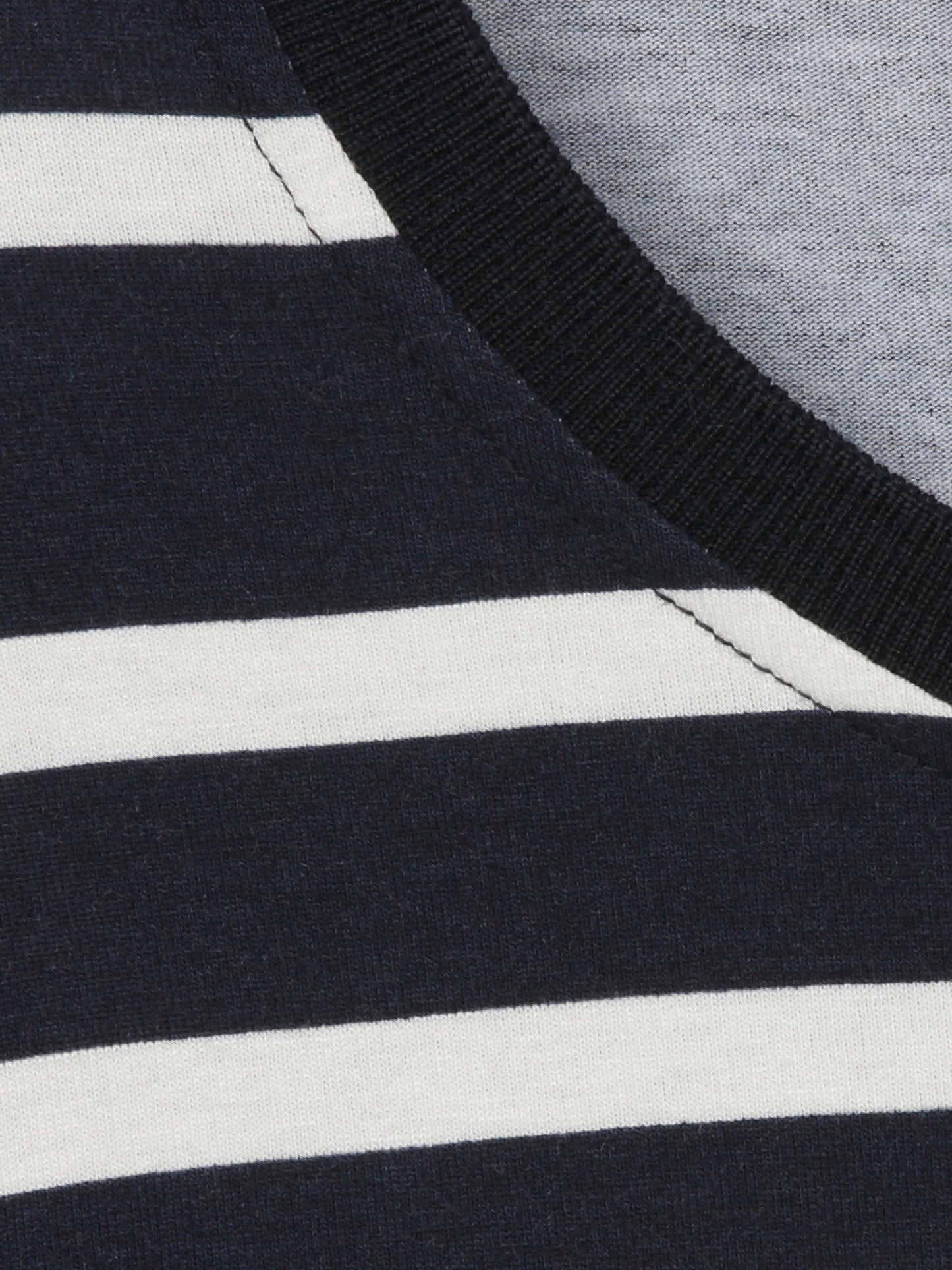 Via Appia Navy Abstract Print Top