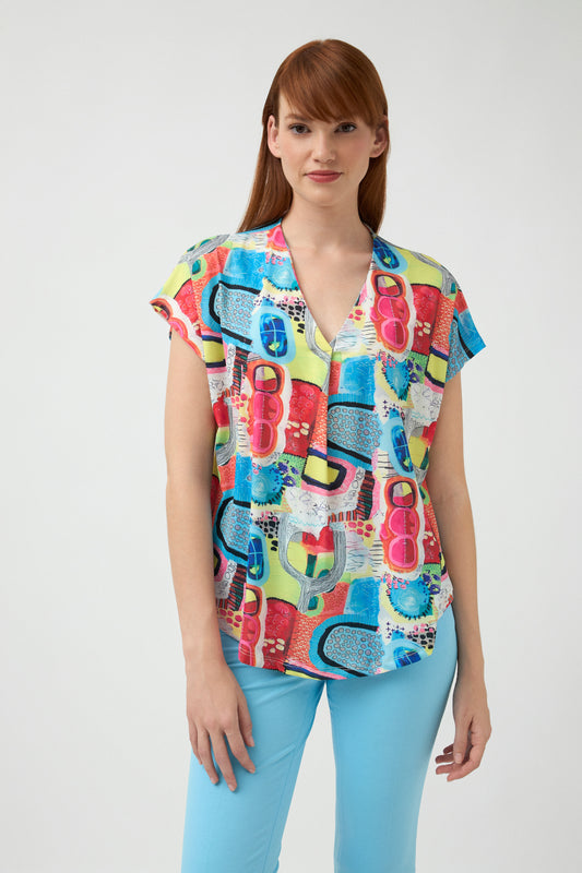 TINTA Zaneta Bright Print Blouse