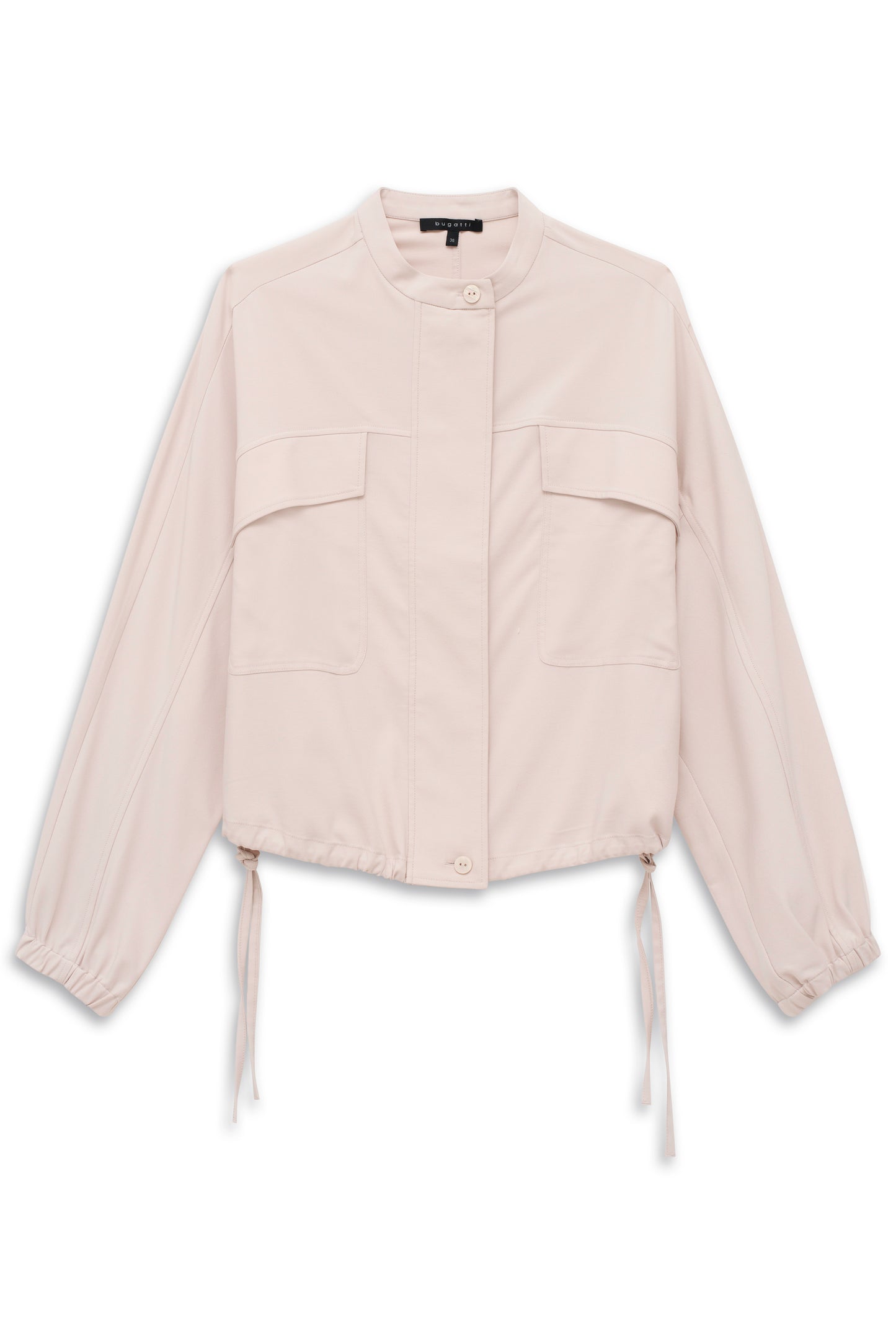 Bugatti Beige Jacket with Drawstring Waist