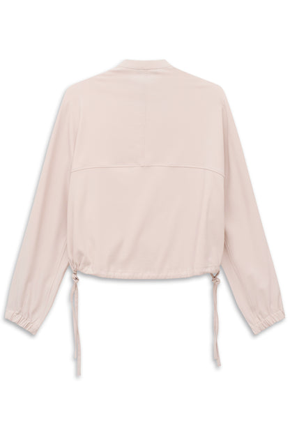 Bugatti Beige Jacket with Drawstring Waist