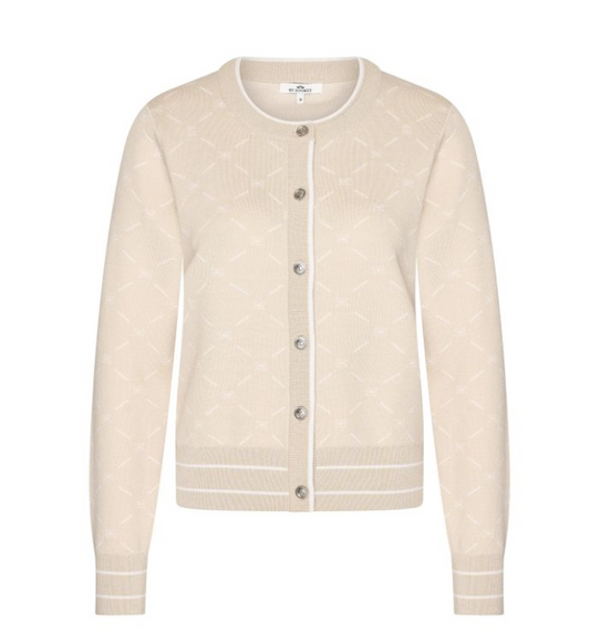 HV Society Gaia Oat Button Up Knit Cardigan