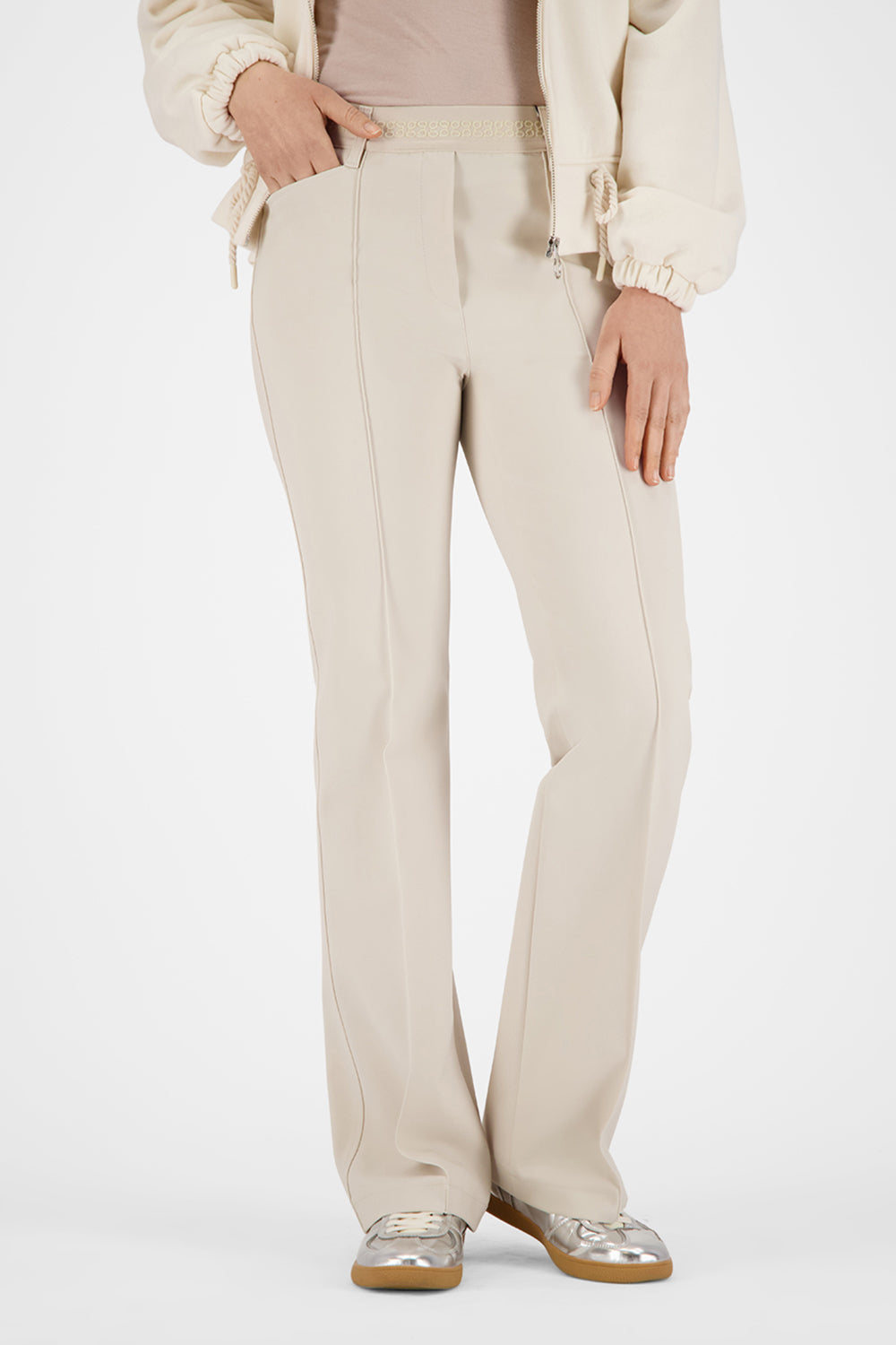 Gardeur ZILLA2 Beige Bootcut Trousers