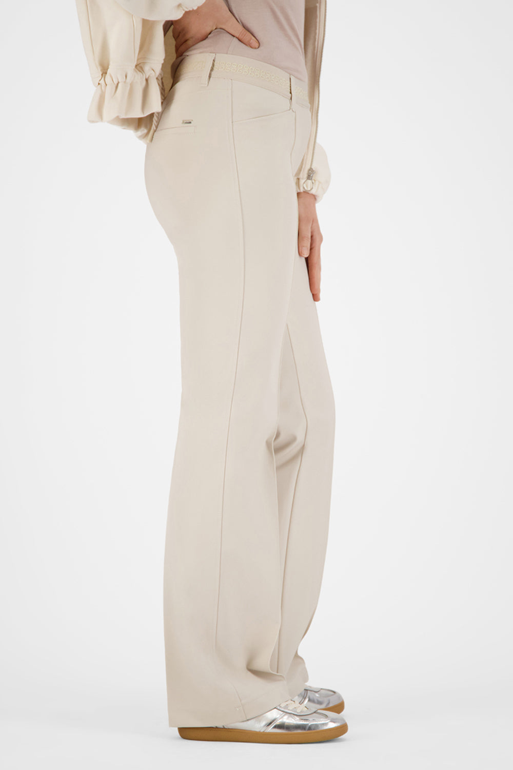 Gardeur ZILLA2 Beige Bootcut Trousers