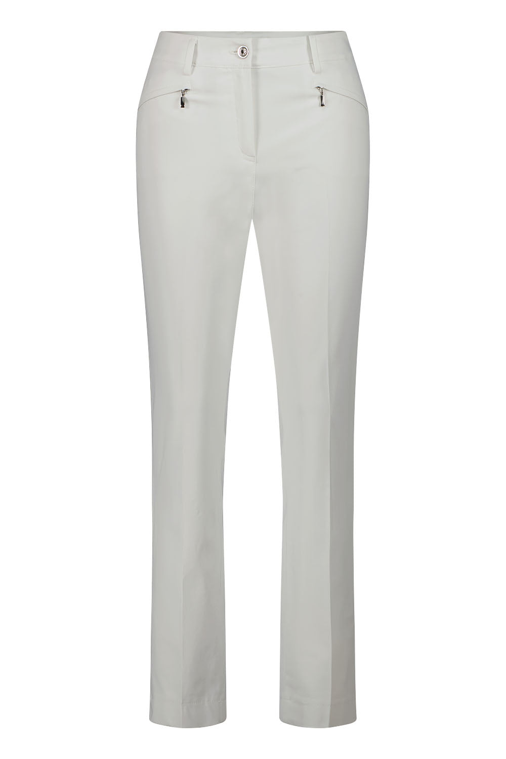 Gardeur White Dina Trousers