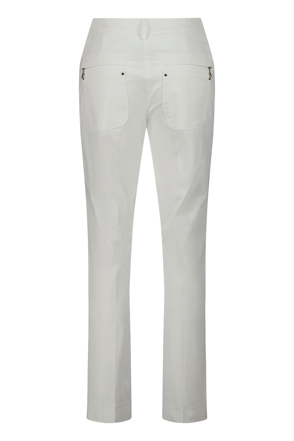 Gardeur White Dina Trousers