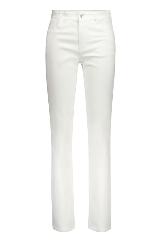 Gardeur Darja Straight White Jeans