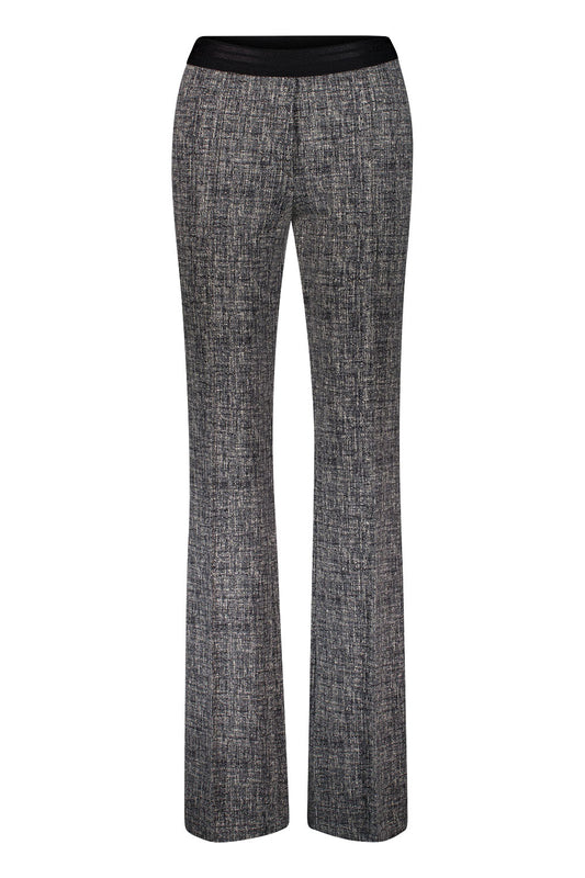 Gardeur Zaria Tweed Texture Pull-On Trousers