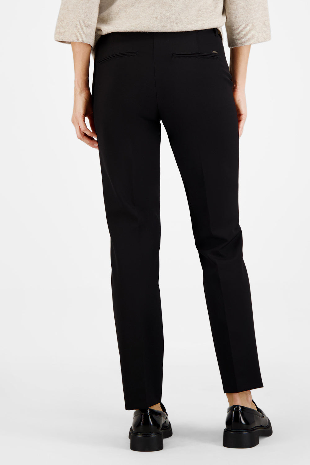 Gardeur Zene61 Black Slim Fit Trousers