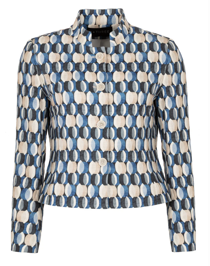 B*Three Justine Cobalt Jacket