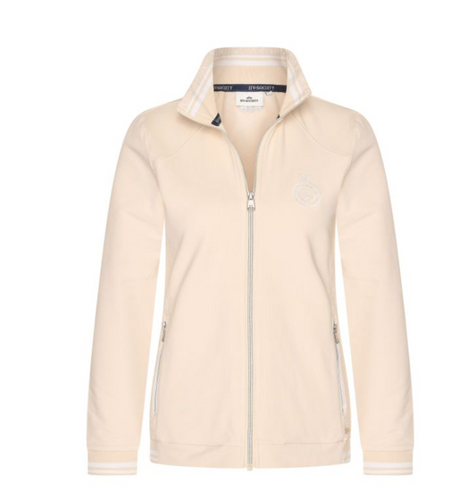 HV Society Beige Zip Up Jacket