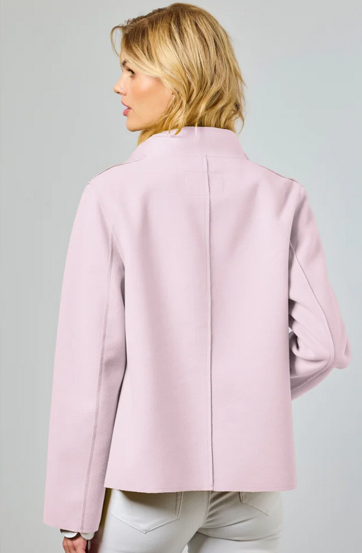 JUNGE Pink Natalie Soft Knit Jacket
