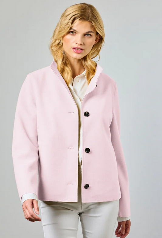 JUNGE Pink Natalie Soft Knit Jacket