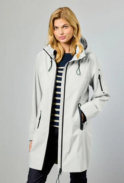 JUNGE Ecru Nynne Waterproof Jacket